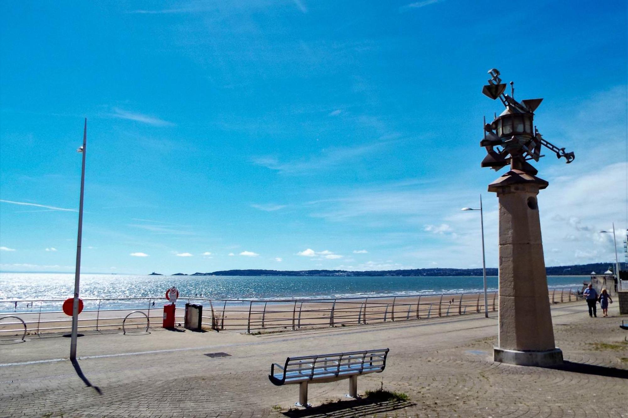 Coastline Apt Nearby The Beach Swansea Exteriér fotografie